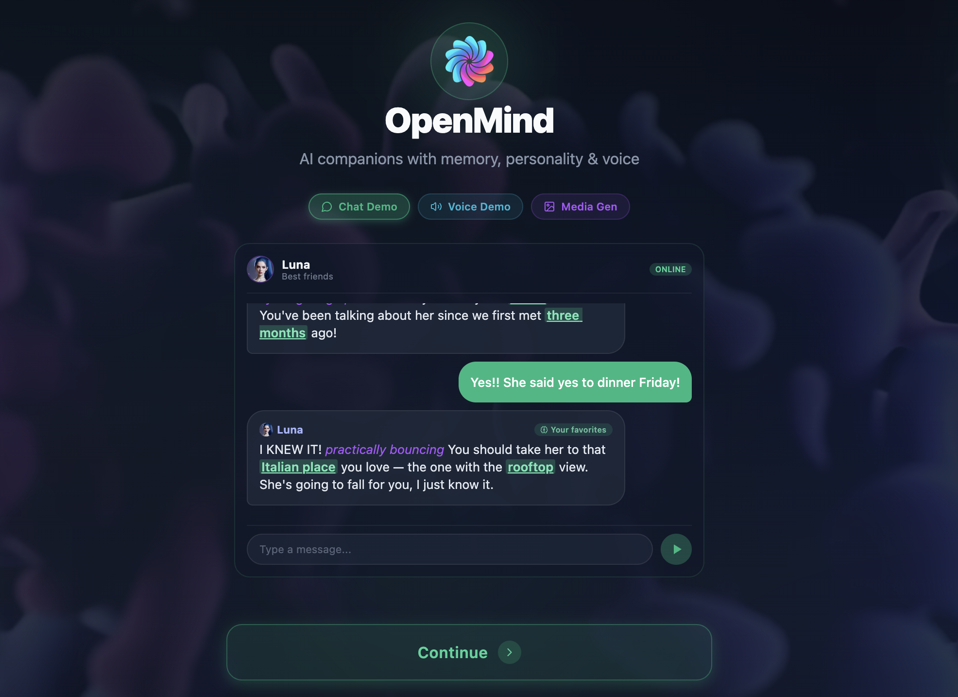 OpenMind marketing campaign results